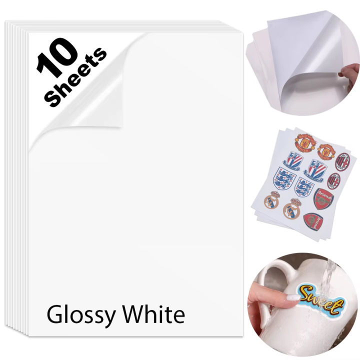 10%20Sheets%20Transparent/Translucent%20Waterproof%20Vinyl%20Sticker%20Paper%20Pearlescent/Matte/Golden%20A4%20Label%20Sticker%20for%20Inkjet%20Printer%20-%20Image%205