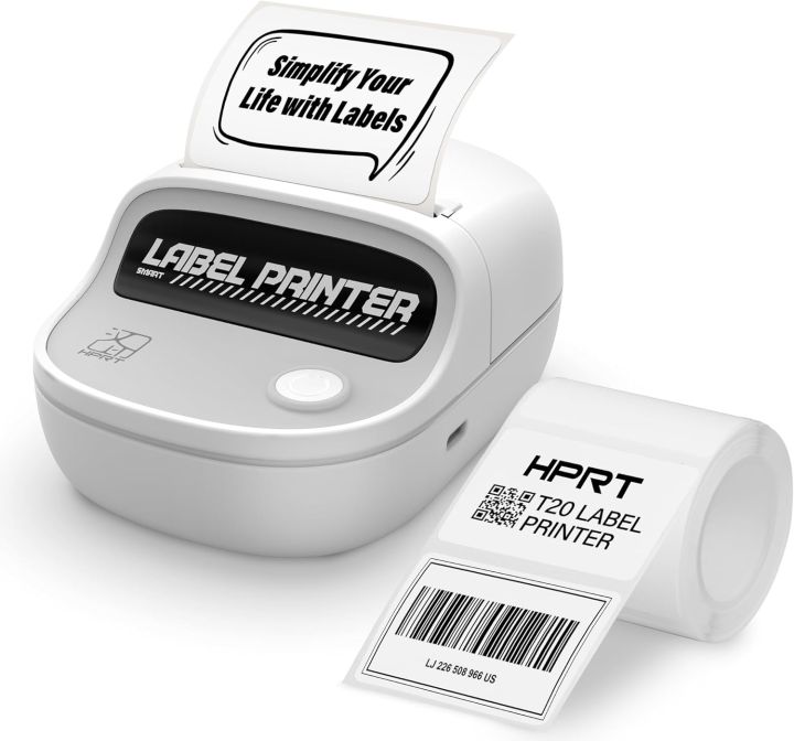 HPRT T20 Label Maker Machine with Labels RFID Auto Identification ...