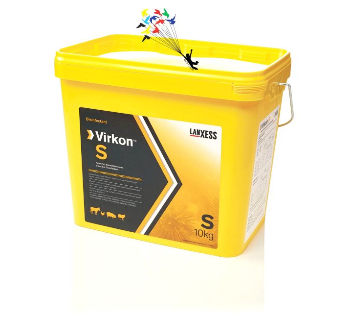 Virkon s birds spray in loose packing - Long Expiry
