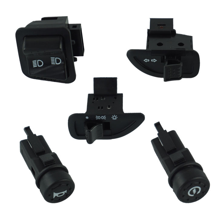 Applicable To Motorcycle Switch Headlight Horn Turn Signal High/Low Beam Light Start Buttons Accessaries For Piaggio Scooter