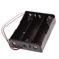 3S 18650 Battery Holder Case Box with 6-Inch Wire Leads for 12V Lithium-Ion Batteries in DIY Electronics Projects.