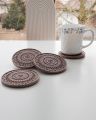 Jesmonite Concrete Mandala Coasters. Beautiful handmade coasters, Coasters, coaster Set, Mandala. 