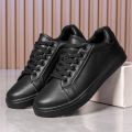 Leather Men Shoes Sneakers Trend Casual Shoe Breathable Leisure Male Sneakers Non-slip Footwear Men Vulcanized Shoes. 