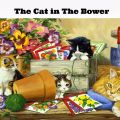 46*28cm 500 Pieces Jigsaw Puzzle for Adults Painting The Cat in The Bower Paper Puzzles Home Decor Wall Display Festival . 