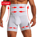 Men Slimming Body Shaper Waist Trainer High Waist Shaper Control Panties Compression Underwear Abdomen Belly Shaper Shorts.