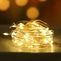 10M Copper Wire LED String Lights Outdoor Waterproof Garlands Festoon Fairy Wedding Decorations For New Year Christmas Tree. 