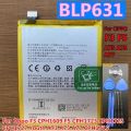 Phone Battery for Oppo F3  F5 Youth  A73 A75 A77 New Original BLP631 3115mAh High Quality Phone Battery. 