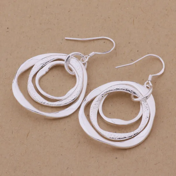 Production%20charm%20women%20lady%20Valentine's%20gift%20%20silver%20color%20circles%20earringscharm%20Women%20free%20shipping%20%20jewelry%20-%20Image%203