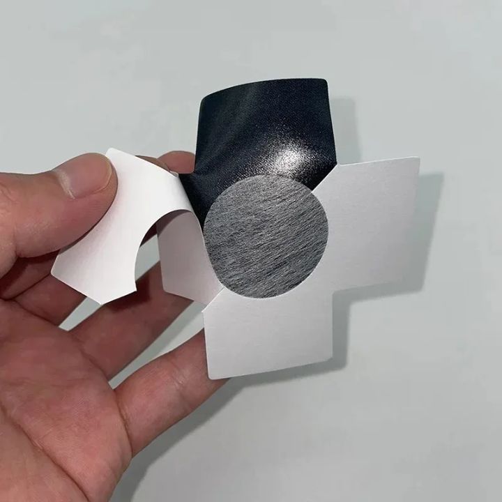 30%20Pairs/60Pcs%20Hot%20%20Experience%20Cross/X%20Shape%20Disposable%20Self-Adhesive%20Disposable%20Satin%20Nipple%20Cover%20Breast%20Pasties%20Stickers%20-%20Image%204