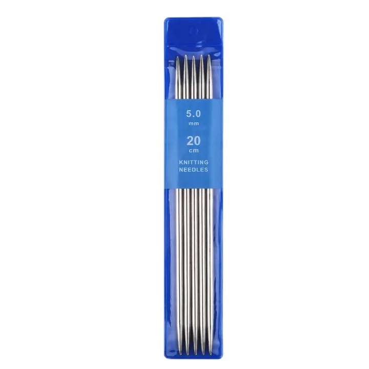 5PCS%2020CM%20Stainless%20Steel%20Knitting%20Needles%20Set%202-5MM%20Double%20Pointed%20Straight%20Knitting%20Needles%20For%20Sweaters%20Knitting%20Project%20-%20Image%207