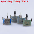 【Made in Korea】Genuine Alpha Electric Guitar Pickup Selector Switch 5-Way / 3-Way / 2502N.
