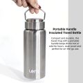 350-750ml Stainless Steel Ceramic Liner Insulated Travel Bottle for Cycling, Tea, Coffee - Durable Thermos for Outdoor Sports. 