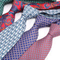 8 cm Wide Print Ties For Men Women Plaids Printing Neck Tie For Wedding Business Groom Neckties Fashion Men's Flower Neck Tie.