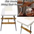Adjustable High Chair Footrest 50cm Length Stable Design Baby Highchairs Pedal Non-slip Rubber Rings Highchair Accessory. 