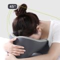 2-in-1 Travel Pillow Face Down with Cooling Gel Memory Foam Face Pillow for Relax Arms Sleeping on the table during lunch break. 