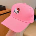 New Children's Sanrio Hello Kitty Kuromi Cap Cotton Cartoon Cinnamoroll Baseball Cap For Kids. 