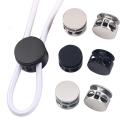 6Pcs Metal Cord Locks Double Hole Spring Toggle Stopper Zinc Alloy Shoelace Locks Fastener Clip For Athletic Casual Shoes. 