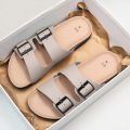 New Men's Genuine Leather Sandals 2025 Summer Slippers 35-46 Anti-Slip Soft Sole Breathable 2-in-1 Shoes for Outdoor Beach. 