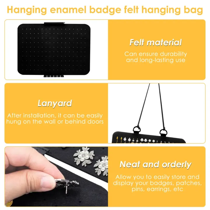 Hanging%20Enamel%20Lapel%20Pin%20Display%20Panels%20Felt%20Badge%20Button%20Brooch%20Storage%20Holder%20Jewelry%20Necklace%20Display%20Stand%20Earring%20Organizer%20-%20Image%204