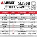 ANENG SZ308 Square Wave Digital Tester 1999 Counts HFE Triode Buzzer Multimeter AC/DC Voltage 10A Current Multimeters Meter Tool. 