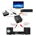 Coaxial Optical Fiber Digital To Analog Audio Converter Digital In to Analog Out For RCA SPDIF Digital Audio Decoder Amplifier.