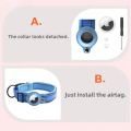 AirTag Dog Collar Reflective Dog Collar Padded Dog Collars AirTag Holder Case Adjustable Pet Collar for Small Medium Large Dogs. 