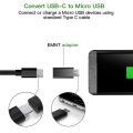 Type C Female To Micro USB Male Adapter Connector USB TypeC Micro USB Charger Adapter Converter. 