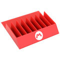 8 Slots PS5/PS4/PS3 Physical Game Card Storage Bracket with Base Stand for Sony Playstation Universal CD Card Slot. 