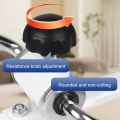 Mini Foldable Foot Pedal Exerciser with Adjustable Resistance Under Desk Bike Stationary Exercise Bike for Home Exercise.
