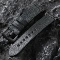 Handmade Devil fish Pearl Fish Leather Watchband For iWatch Apple watch 49MM 46MM 45MM 42mm s10 Ultra men's bracelet vintage. 
