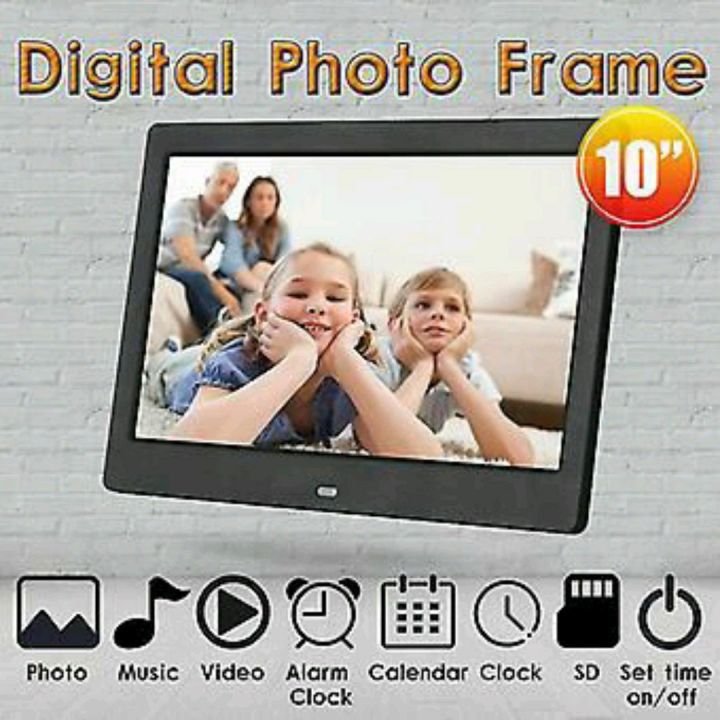 Target model No: S1910DPF Digital Photo Frame - 10 inch, Autostart Slideshow, Clock, Calendar, Remote Control