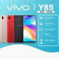 Vivo Y85 4gb RAM 64gb Memory Charger back cover and packing box. 