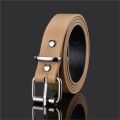 Children PU Leather Belts Boys Girls Kid Waist Strap Waistband Metal Buckle For Jeans Pants Trousers Dress Adjustable Belt. 
