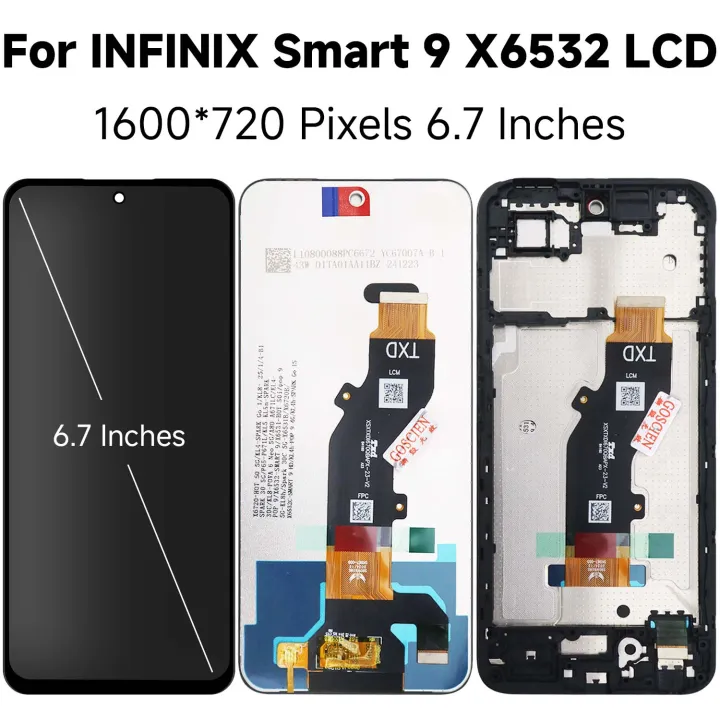 6.7"Original%20for%20Infinix%20Smart%209%20X6532%20LCD%20Display%20Touch%20Screen%20Digitizer%20Assembly%20for%20Infinix%20Smart9%20LCD%20Replacement%20-%20Image%202