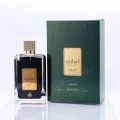 Lattafa Ejaazi 100ml Eau De Parfum

Brand: Lattafa

Top notes are Orange, Citruses, Lavender, Myrtle and Cardamom; middle notes are Pepper, Lily-of-the-Valley, Cinnamon Leaf and Patchouli; @@Base notes .... 