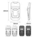 2/4pcs Portable Zinc Alloy Laptop Support Stand With 2 Adjustable Angles Foldable Invisible Laptop Riser For Macbook Notebook. 