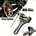 Versatile Chain Breaker All-Terrain Vehicle Universal Chain Breaker Tool Durable Steel 420-530 Chain Easy DIY Repair Motorcycle. 
