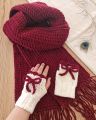 Mikasa scarf set. 