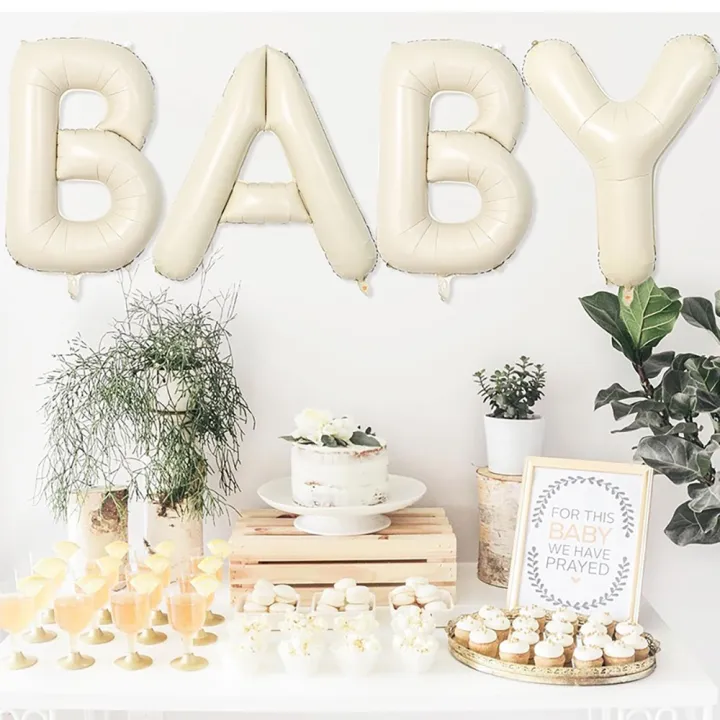 40inch%20Cream%20Beige%20Oh%20Baby%20Shower%20Letter%20Balloons%20Beige%20Foil%20Letter%20Balloons%20for%20Gender%20Reveal%20Decoration%201st%20Birthday%20Backdrop%20-%20Image%204