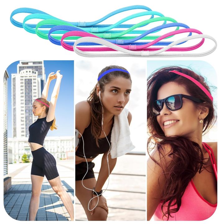 12%20Pcs%20Thin%20Elastic%20Headbands%20Non%20Slip%20Sport%20Sweatbands%20for%20Running%20Soccer%20Basketball%20Cycling%20Workouts%20Gym%20Tennis%20Hiking%20Volleyb%20-%20Image%205