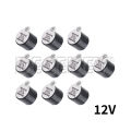 10Pcs 3V 5V 12V Active Buzzer 12095 Piezo Magnetic Long Continous Beep Tone Alarm Ringer 12085 Passive 16R Fit For Computers. 