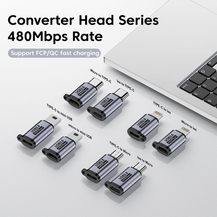 Micro%20USB%20To%20Type%20C%20Adapter%20Mini%20USB%20To%20USB%20C%20480Mbps%20Fast%20Data%20Charging%20Connector%20USBC%20To%20Lightning%20Adapter%20For%20iphone%20Android%20-%20Image%202