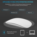 Bluetooth Wireless Mouse Rechargeable Silent Multi Arc Touch Mice Ultra-thin Magic Mouse For Laptop Ipad Mac PC Macbook. 