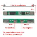 1-30pcs 1S 3.7V 3A 18650 Lithium Battery Overcharge Overdischarge Overcurrent Short Circuit Charging Protection Board Module BMS. 