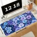 Beautiful Flowers overlock Mouse Pad Game Console Pad Desk accessories Computer Laptop Pad Keyboard Mouse Pad office Pad. 