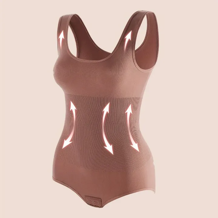 Body%20Shapewear%20for%20Women%20Seamless%20Solid%20Shaping%20Full%20Bodysuit%20Crew%20Neck%20Tummy%20Control%20Slimming%20Body%20Shaper%20Underwear%20&%20Shapewear%20-%20Image%207