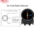 2" 52MM Air Fuel Ratio Gauge with Narrowband O2 Oxygen Sensor 0258006028 AFR Gauge Meter Rich Lean for Gasoline Car 12V. 