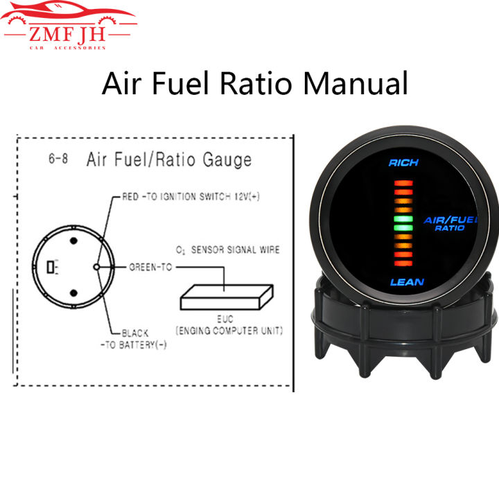 2"%2052MM%20Air%20Fuel%20Ratio%20Gauge%20with%20Narrowband%20O2%20Oxygen%20Sensor%200258006028%20AFR%20Gauge%20Meter%20Rich%20Lean%20for%20Gasoline%20Car%2012V%20-%20Image%207