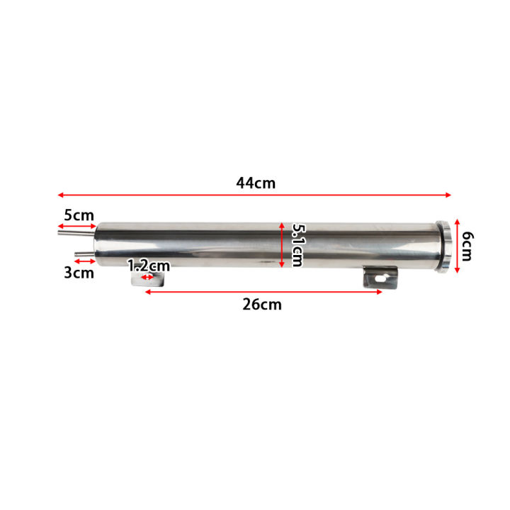 2''x13” / 3''x10” Universal Radiator Coolant Overflow Puke Tank ...
