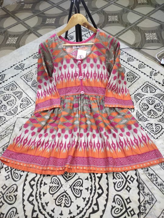 khaddar short frocks